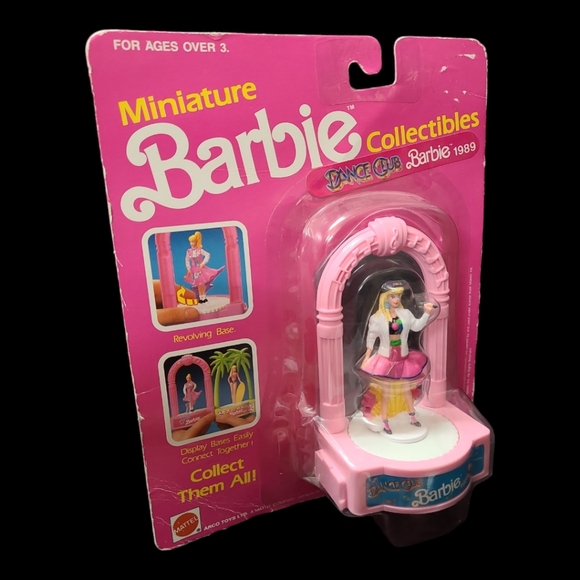 Vintage Barbie Miniature Collectibles "Dance Club Barbie 1989" - Picture 8 of 10